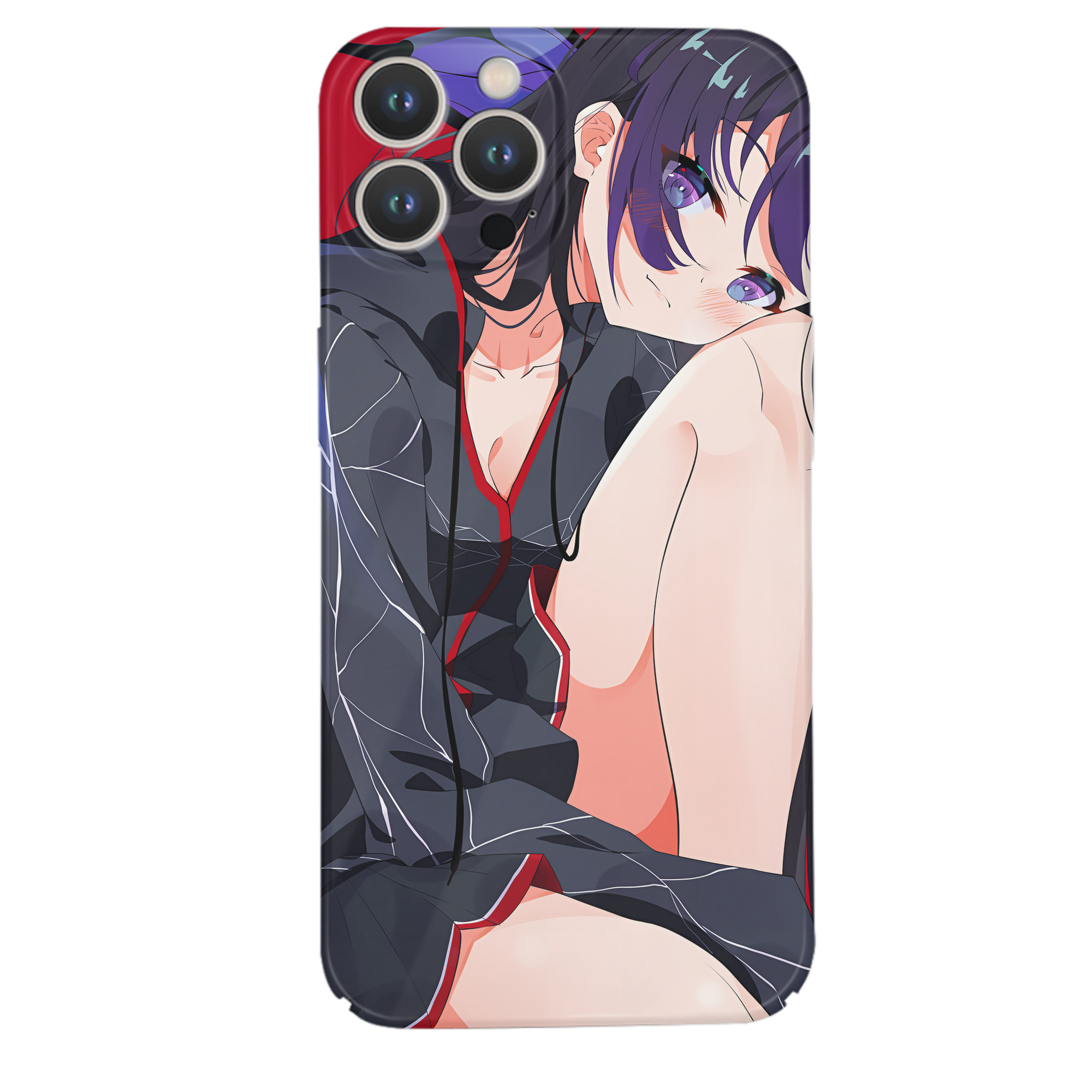 （画像用） 鬼滅の刃（きめつのやいば）蟲柱-胡蝶 しのぶ／こちょう しのぶ Kochou Shinobu 【iPhone 14シリーズ対応】ハードケース